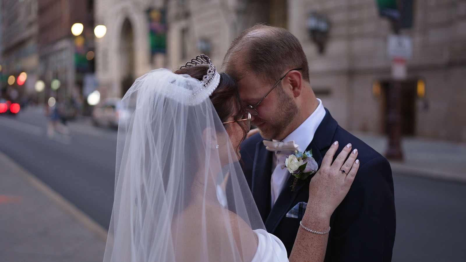 cinematic wedding film look